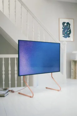 Pedestal Sway tv-bänk, dusty rose