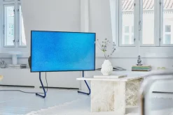 Pedestal Sway tv-bänk, ultra marine