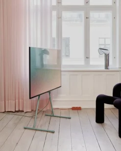 Pedestal Viva tv-bänk, bubble gum