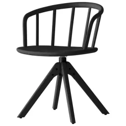 Pedrali Nym 2845 snurrstol, svart