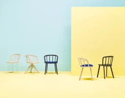 Pedrali Nym 2835 stol, svart ask