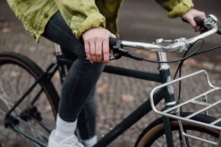 Pelago Bicycles Commuter Front Rack, L, polerat aluminium