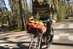 Pelago Bicycles Rasket framkorg/pakethållare, polerat rostfritt stål
