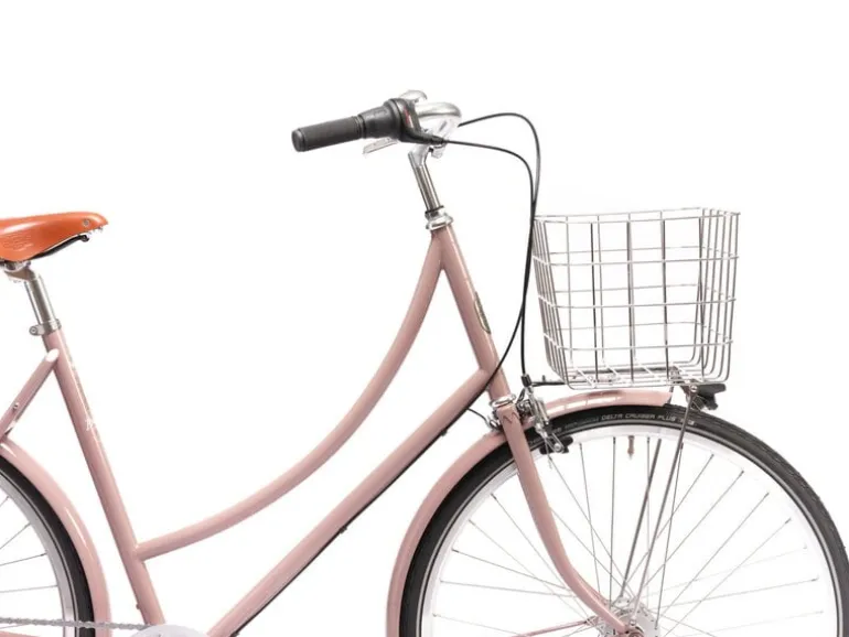 Pelago Bicycles Stainless Front Basket, polerat rostfritt stål