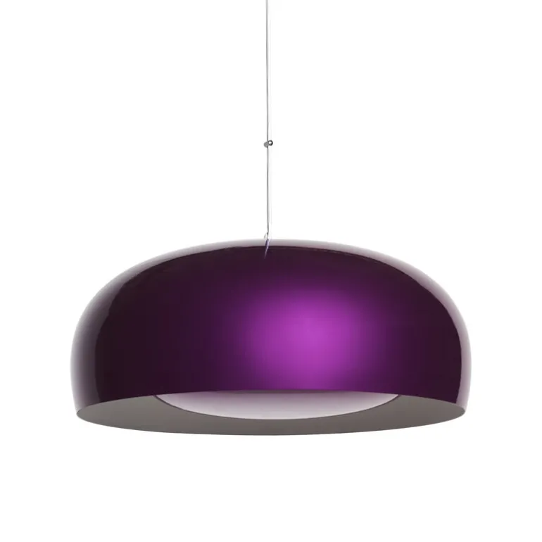 Petite Friture Brush pendellampa, stor, 60 cm, violett