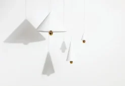 Petite Friture Cherry LED-pendel, mini XS, vit