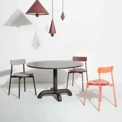 Petite Friture Cherry LED-pendel, mini XS, brunröd