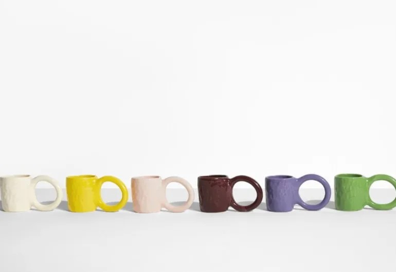 Petite Friture Donut mugg, M, citron