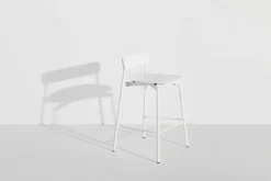 Petite Friture Fromme barstol, 65 cm, vit