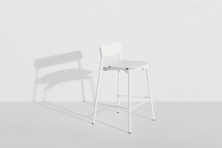 Petite Friture Fromme barstol, 65 cm, vit