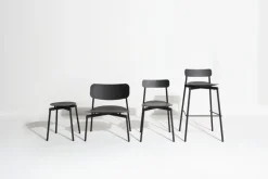 Petite Friture Fromme barstol, 75 cm, svart