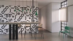 Petite Friture Fromme loungefåtölj, mintgrön