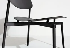 Petite Friture Fromme lounge-stol, svart