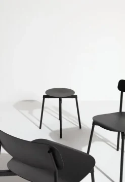 Petite Friture Fromme lounge-stol, svart