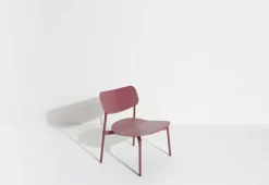 Petite Friture Fromme lounge-stol, brunröd