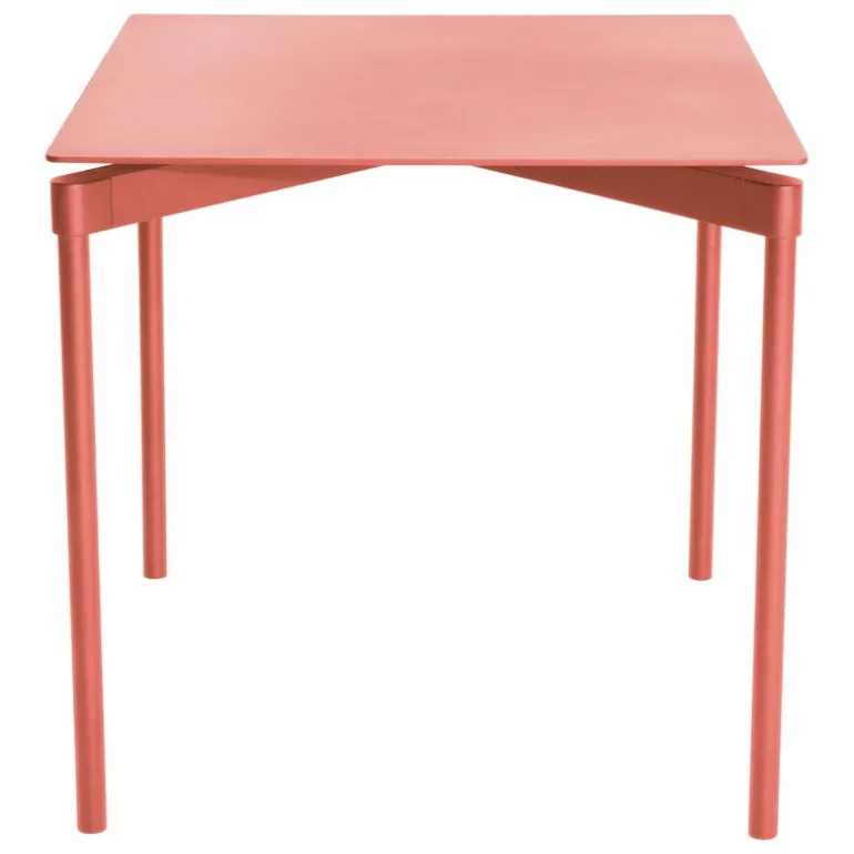 Petite Friture Fromme matbord, 70 x 70 cm, korall