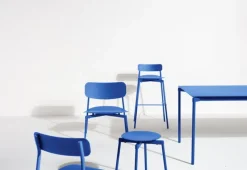 Petite Friture Fromme matbord, 90 x 180 cm, blått