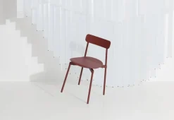 Petite Friture Fromme stol, brunröd