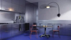 Petite Friture Fromme stol, brunröd