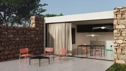 Petite Friture Fromme stol, korall