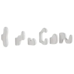 Petite Friture Klump väggkrok, set om 2, vit