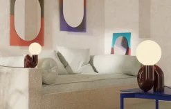 Petite Friture Neotenic bordslampa, 51 cm, körsbär