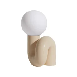 Petite Friture Neotenic bordslampa, 26 cm, vanilj