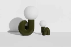 Petite Friture Neotenic bordslampa, 51 cm, grön