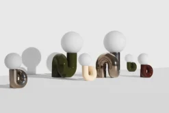 Petite Friture Neotenic bordslampa, 51 cm, grön