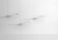 Petite Friture Vertigo Nova pendellampa, 110 cm, vit