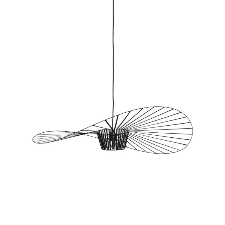 Petite Friture Vertigo pendellampa, 110 cm, svart