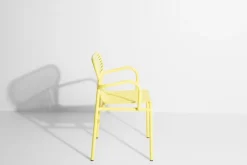 Petite Friture Week-end bridge stol, gul