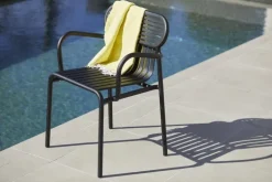 Petite Friture Week-end bridge stol, svart