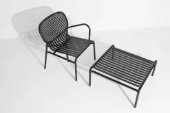 Petite Friture Week-end fåtölj, svart