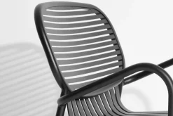 Petite Friture Week-end fåtölj, svart