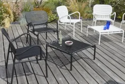 Petite Friture Week-end fåtölj, svart