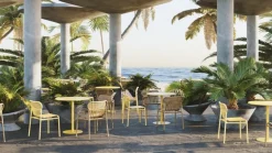 Petite Friture Week-end stol, gul