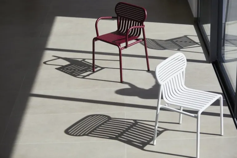 Petite Friture Week-end stol, vit