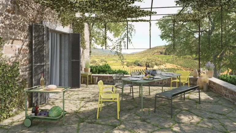 Petite Friture Week-end vagn, pastellgrön