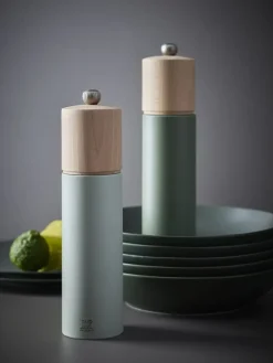 Peugeot Boreal saltkvarn, 21 cm, salviagrön