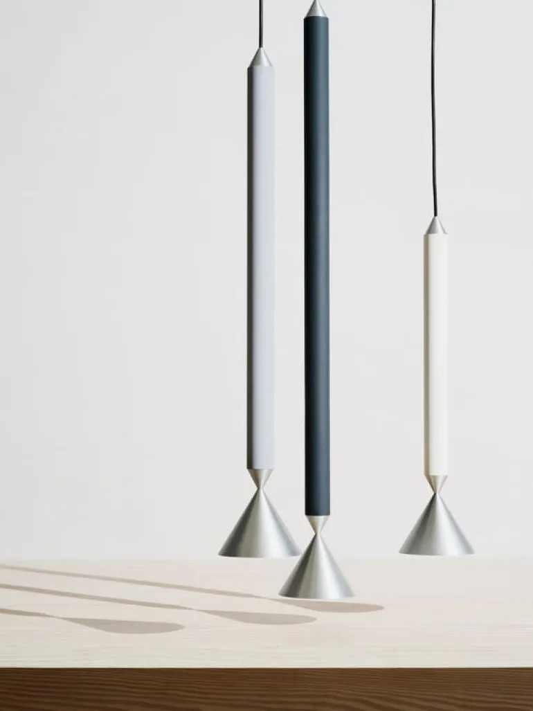 Pholc Apollo 79 pendellampa, black ink - aluminium