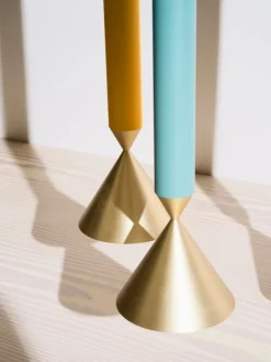 Pholc Apollo 39 pendellampa, djupt hav - polerad mässing