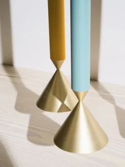 Pholc Apollo 39 pendellampa, honungsguld - polerad mässing