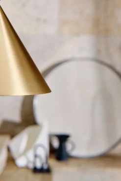 Pholc Apollo 59 pendellampa, deep sea - polerad mässing