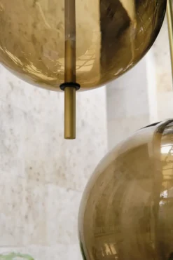 Pholc Kandinsky 30 pendellampa, rökig brun