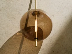 Pholc Kandinsky 30 pendellampa, rökig brun