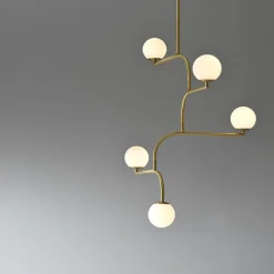 Pholc Mobil 100 pendellampa, mässing