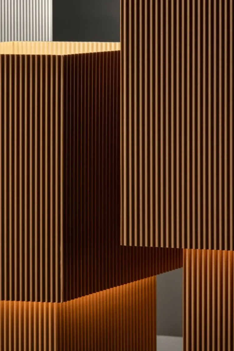 Pholc Romb 36 bordslampa, kummin