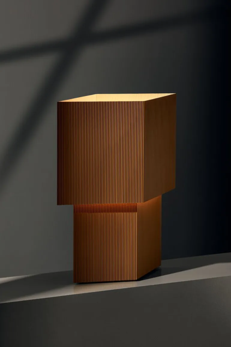 Pholc Romb 36 bordslampa, kummin