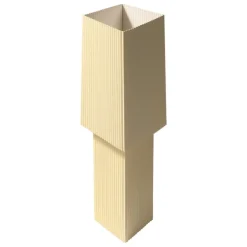 Pholc Romb Mini bordslampa, vanilj